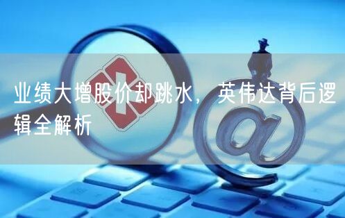 业绩大增股价却跳水，英伟达背后逻辑全解析