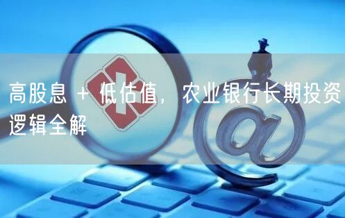 高股息 + 低估值，农业银行长期投资逻辑全解